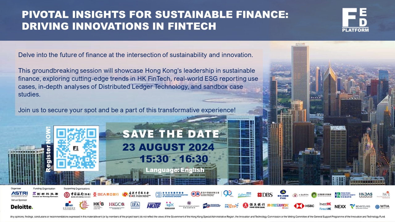 Pivotal Insights for Sustainable Finance: Driving Innovations in FinTech